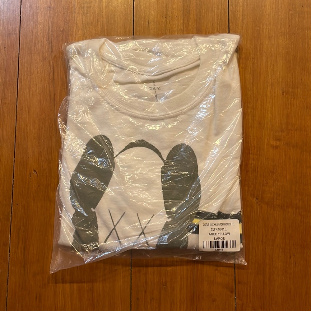 DSWT Large Cactus Jack x Kaws x Fragment Tee
